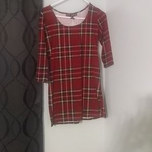 Plaid dress